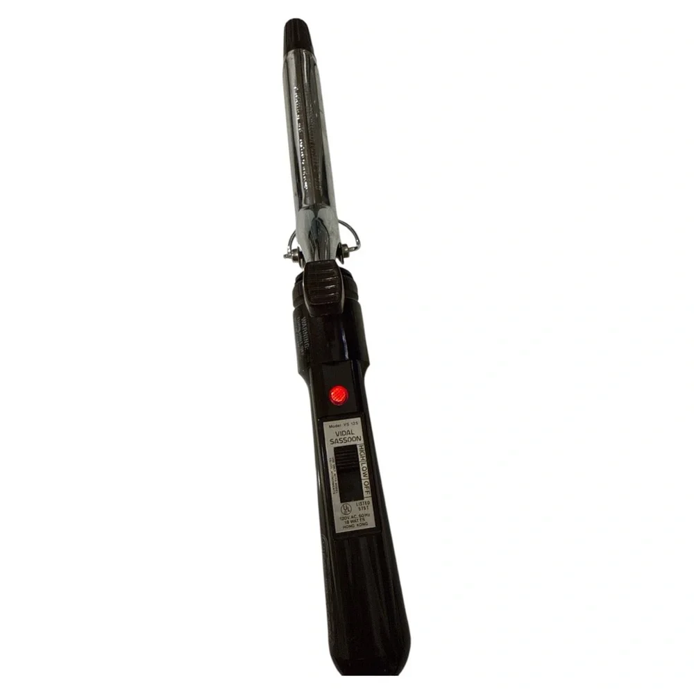 Vidal Sassoon Vintage 1987 Multi Tool Hair Styler Brush Curling Iron Wand Tested